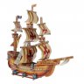 Мягкий конструктор (3D-пазлы) Пиратский Корабль (74х25х72 см, 79 деталей)