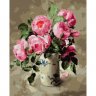 Картина по номерам Розовый букет (40х50 см)