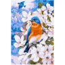 Картина по номерам Весенние птицы (20х30 см)