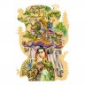 Деревянный пазл-головоломка Япония (195 деталей)