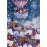 Деревянный пазл-головоломка Рождественские истории (80 деталей)