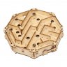 Деревянный конструктор (3D пазлы) Головоломка Побег из Замка (45 деталей)