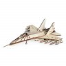 Деревянный конструктор (3D пазлы) Российский истребитель СУ-30 (103 детали)