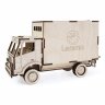 Деревянный конструктор (3D пазлы) Грузовик фургон (87 деталей)