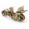 Деревянный конструктор (3D пазлы) Мотоцикл Фантом (50 деталей)