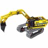 Пластиковый конструктор Экскаватор и робот (342 детали)