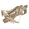 Деревянный конструктор (3D пазлы) Арбалет средний (8 зарядов, 85 деталей)