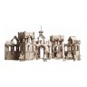 Деревянный конструктор (3D пазлы) Большой рыцарский замок (449 деталей)