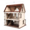 Деревянный конструктор (3D пазлы) Кукольный дом Венеция (172 детали)