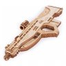 Деревянный механический конструктор (3D пазлы) Штурмовая винтовка USG-2 (251 деталь)