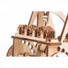 Деревянный механический конструктор (3D пазлы) Катапульта (106 деталей)