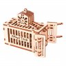 Деревянный механический конструктор (3D пазлы) Кран (288 деталей)