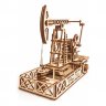 Деревянный механический конструктор (3D пазлы) Нефтяная вышка (120 деталей)