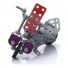 Металлический конструктор с подвижными деталями Мотоцикл (105 деталей)