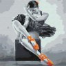 Картина по номерам Юная балерина (KHM0032, 30x30 см)