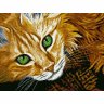Алмазная мозаика Рыжий кот (40х30 см)