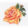 Набор для вышивки крестиком Роза (10х10 см)