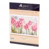 Набор для вышивки крестиком Розовые тюльпаны (40х27 см)