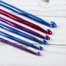 Набор крючков для вязания (14.5 см, d 2-8 мм, цвет в ассортименте) 12 шт