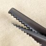 Ножницы закройные Зиг Заг (23 см, шаг 5 мм, черный)