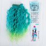 Волосы-тресс для кукол Волны (LSA038, 25x100 см)