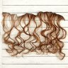 Волосы-тресс для кукол Кудри (30В, 40x50 см)