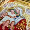 Набор для вышивки бисером Пресвятая Богородица Достойно Есть (20x25 см)