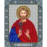 Набор для вышивки бисером Святой Мученик Евгений (20x25 см)