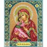 Набор для вышивки бисером Богородица Владимирская (19.5x23 см)